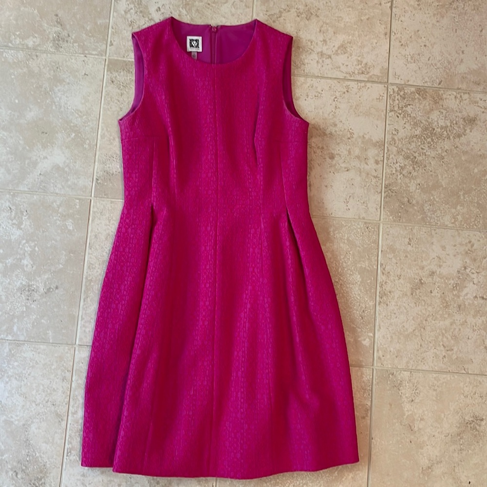 Anne Klein Pink Sleeveless Dress